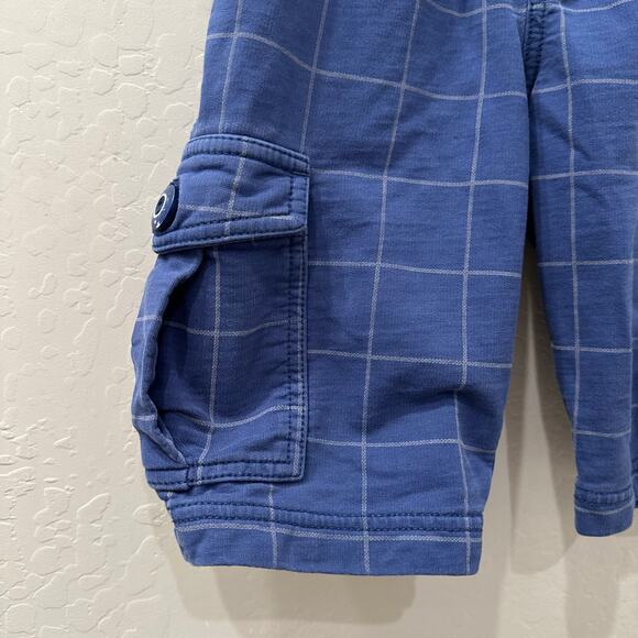 Tea Collection Blue Plaid Shorts - Picture 4 of 9